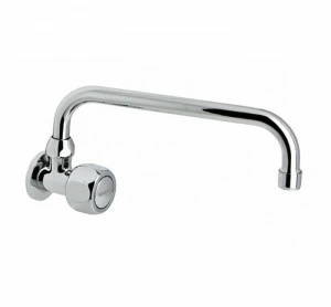 GENEBRE 68093 11 45 66 Wall sink tap with tube spout 24 cm