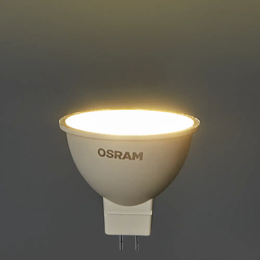 Светодиодная лампа OSRAM GU5.3 5W с нейтральным белым светом 4000K 89411178 STLM-1569041 - Вид №2