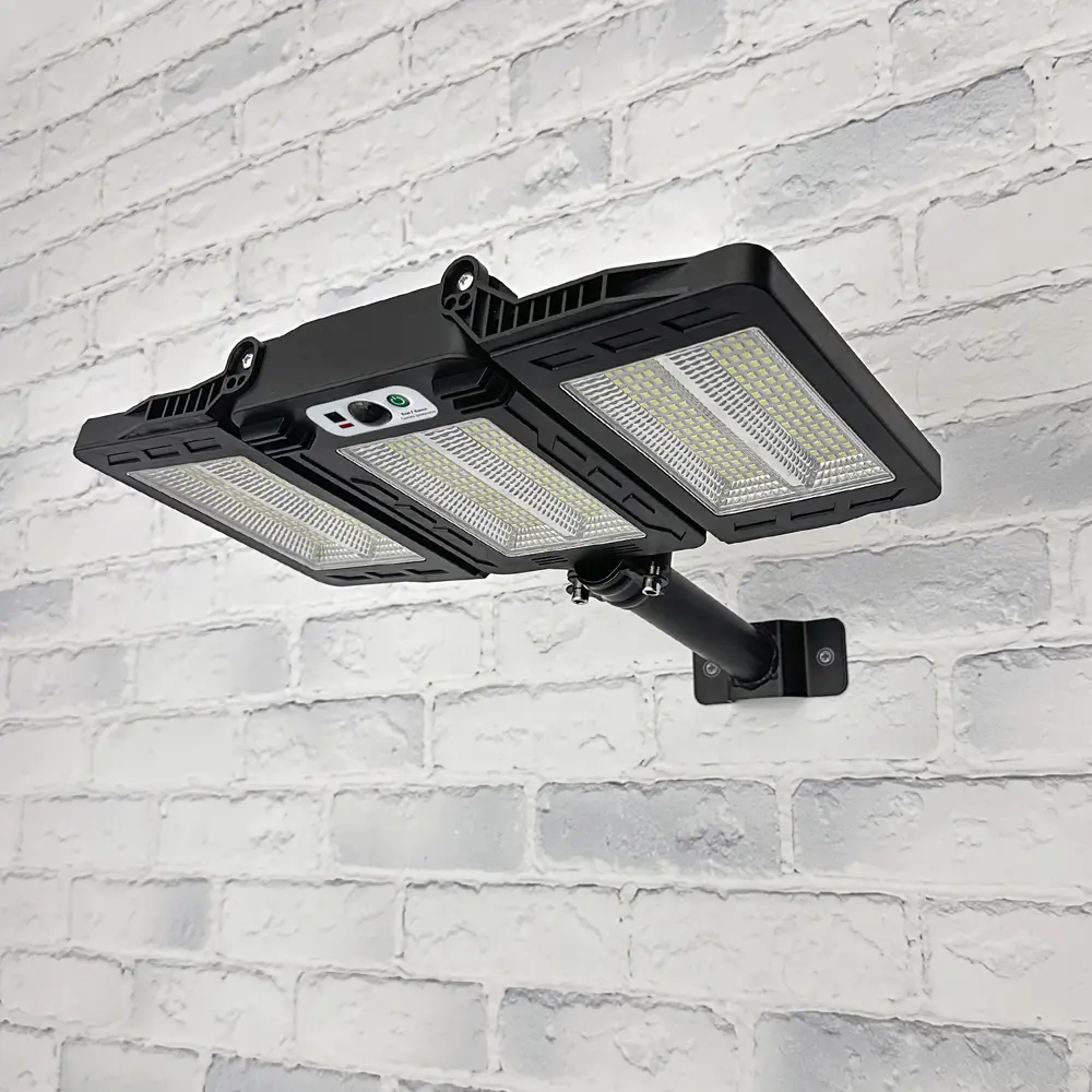 Светильник светодиодный уличный Duwi Solar LED PRO на солнечных батареях с ДУ 40Вт 6500К 750Лм IP65 датчик движения черный STLM-2084474 - Вид №9