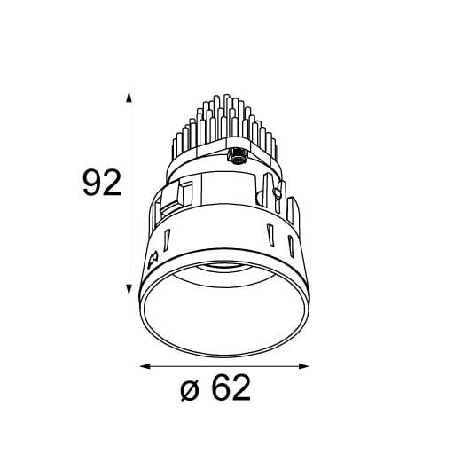 Утопленный светодиодный прожектор Modular Lighting Instruments TETRIX ARCH-00070432 - Вид №130