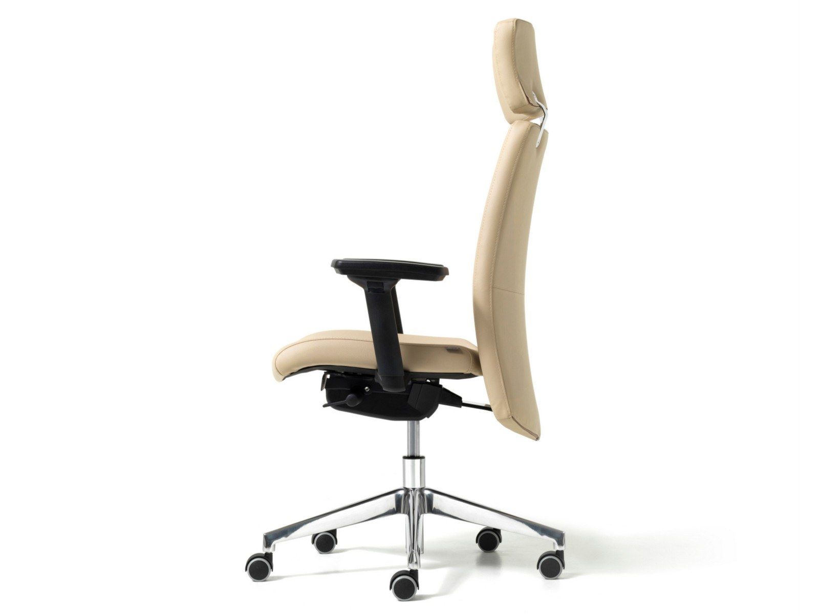 Офисное кресло руководителя из искусственной кожи с 5 спицами Diemme Duke ARCH-00112158 - Вид №2