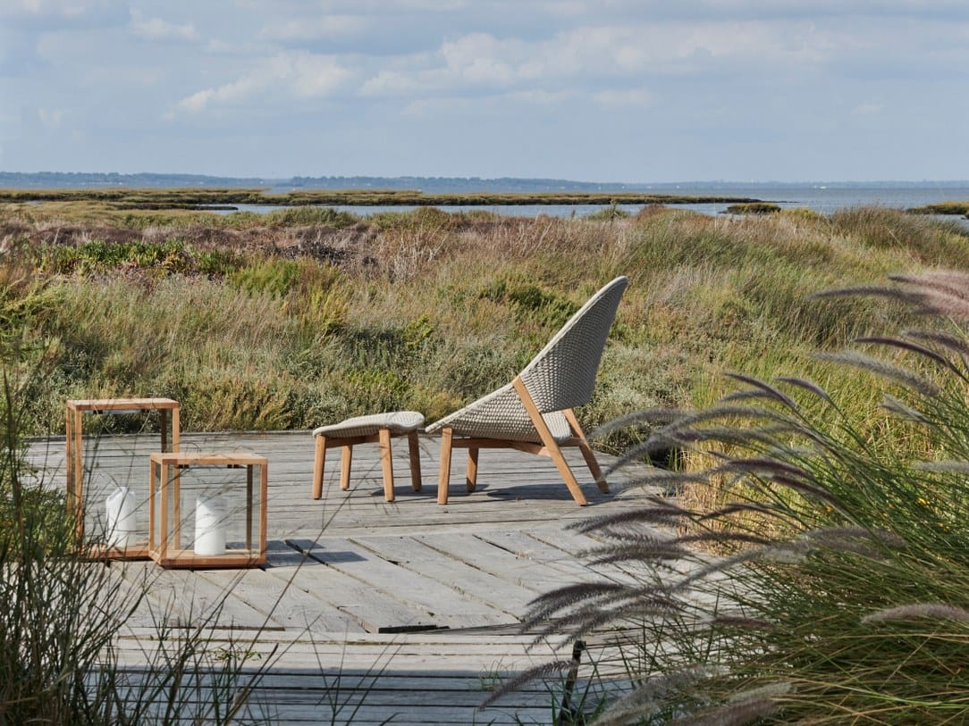 Подставка для ног из Tricord® и тика TRIBÙ Elio ARCH-00012145 - Вид №4