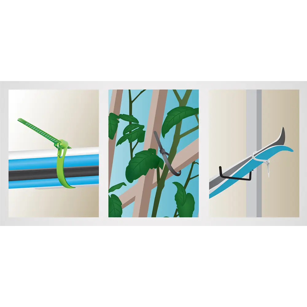 Стяжка кабельная многоразовая Европартнер PRM 7.5x120 мм нейлон цвет черный 20 шт STLM-2068870 - Вид №5