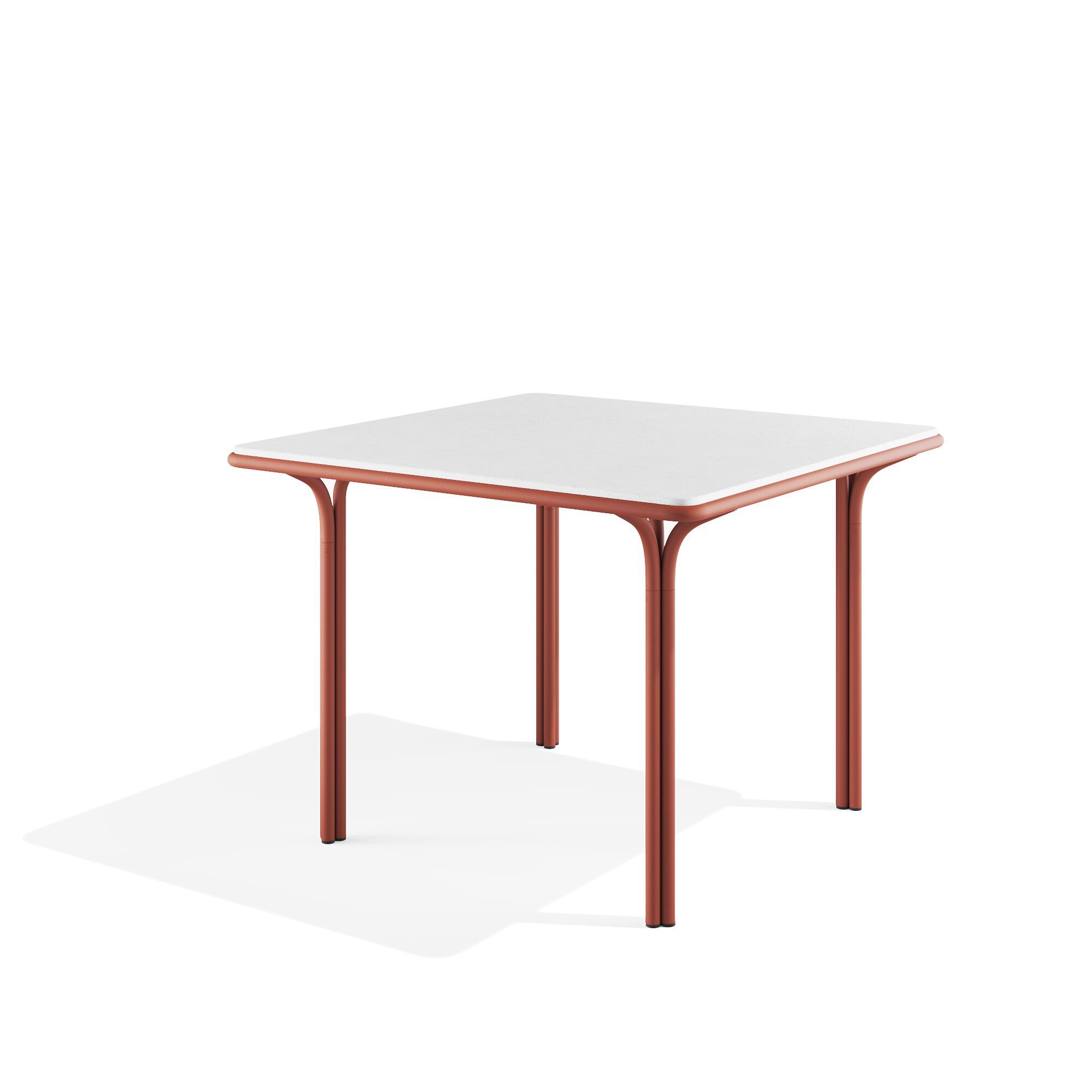 Квадратный стальной стол с порошковым покрытием BABEL D Jos ARCH-00038692 - Вид №1