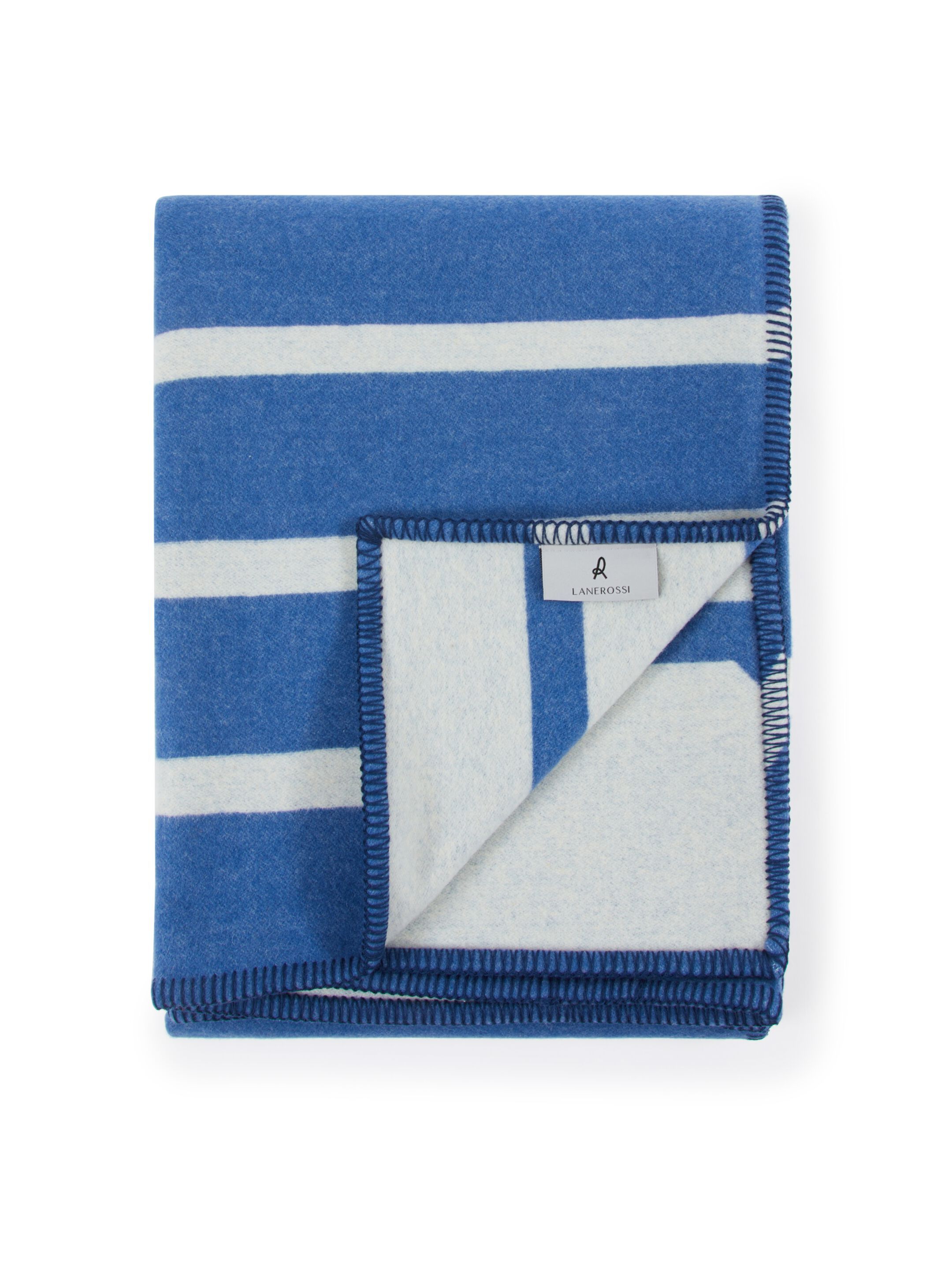 Plaid double face in lana merino e cashmere Lanerossi Оптическая ARCH-00093787 - Вид №6