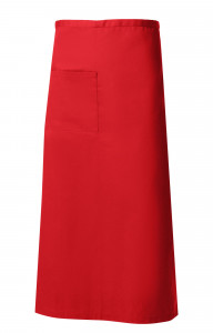 60132 Фартук удлиненный red (красный) HORECA  Одежда для официантов  размер