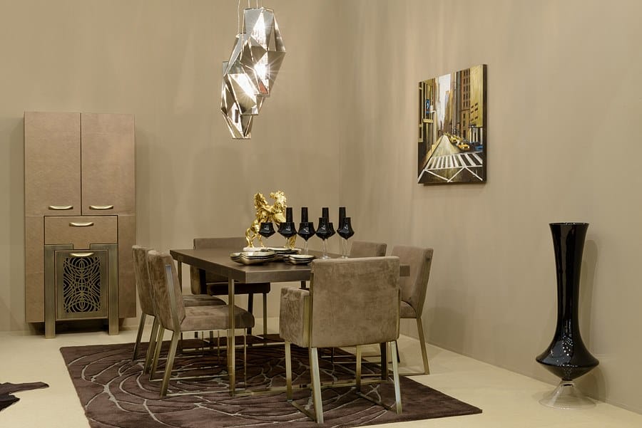 Деревянный прямоугольный стол с металлическим основанием Casa Covre Urbino ARCH-00148696 - Вид №2