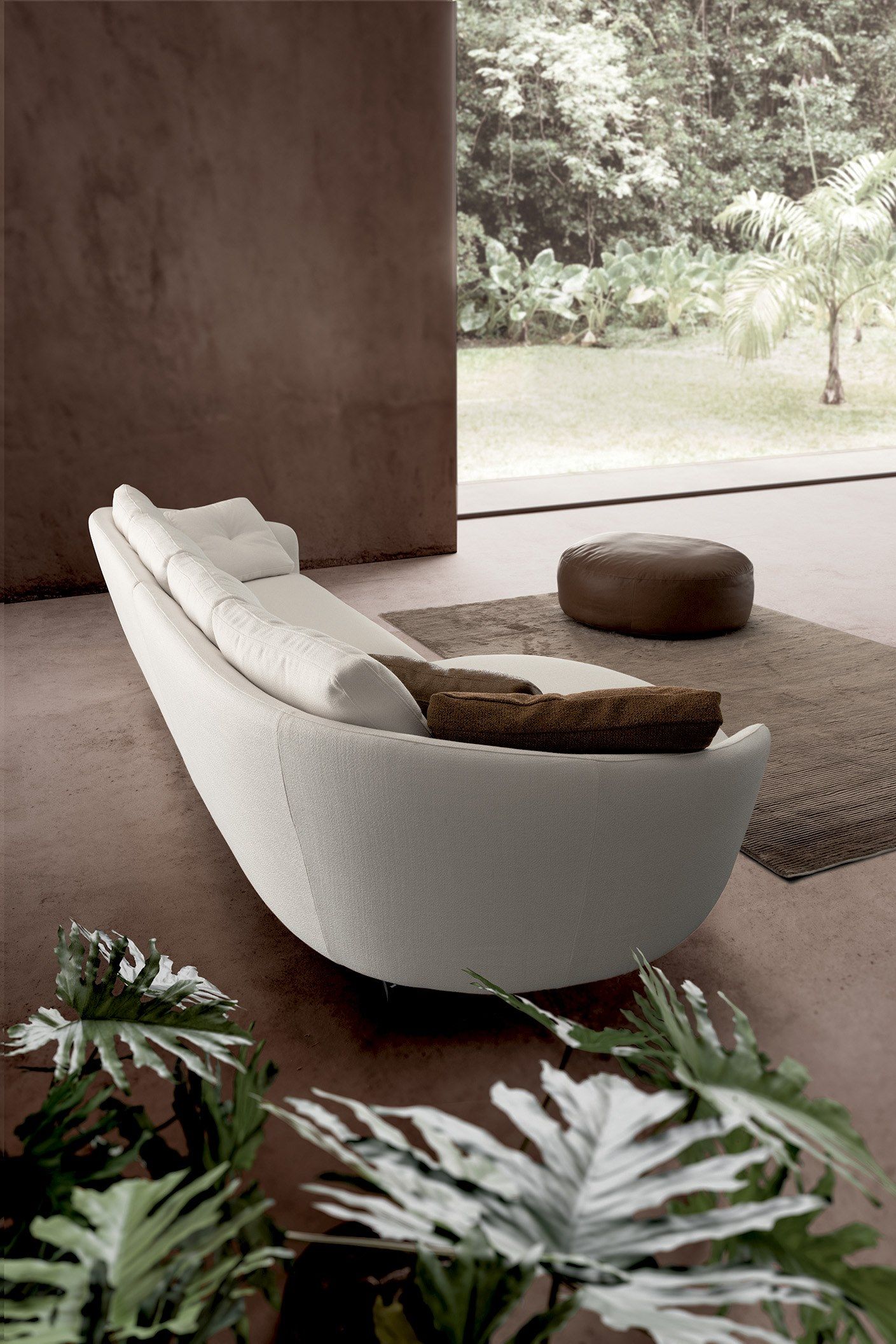 Модульный диван с полуостровом VALENTINI Ethos ARCH-00098306 - Вид №4