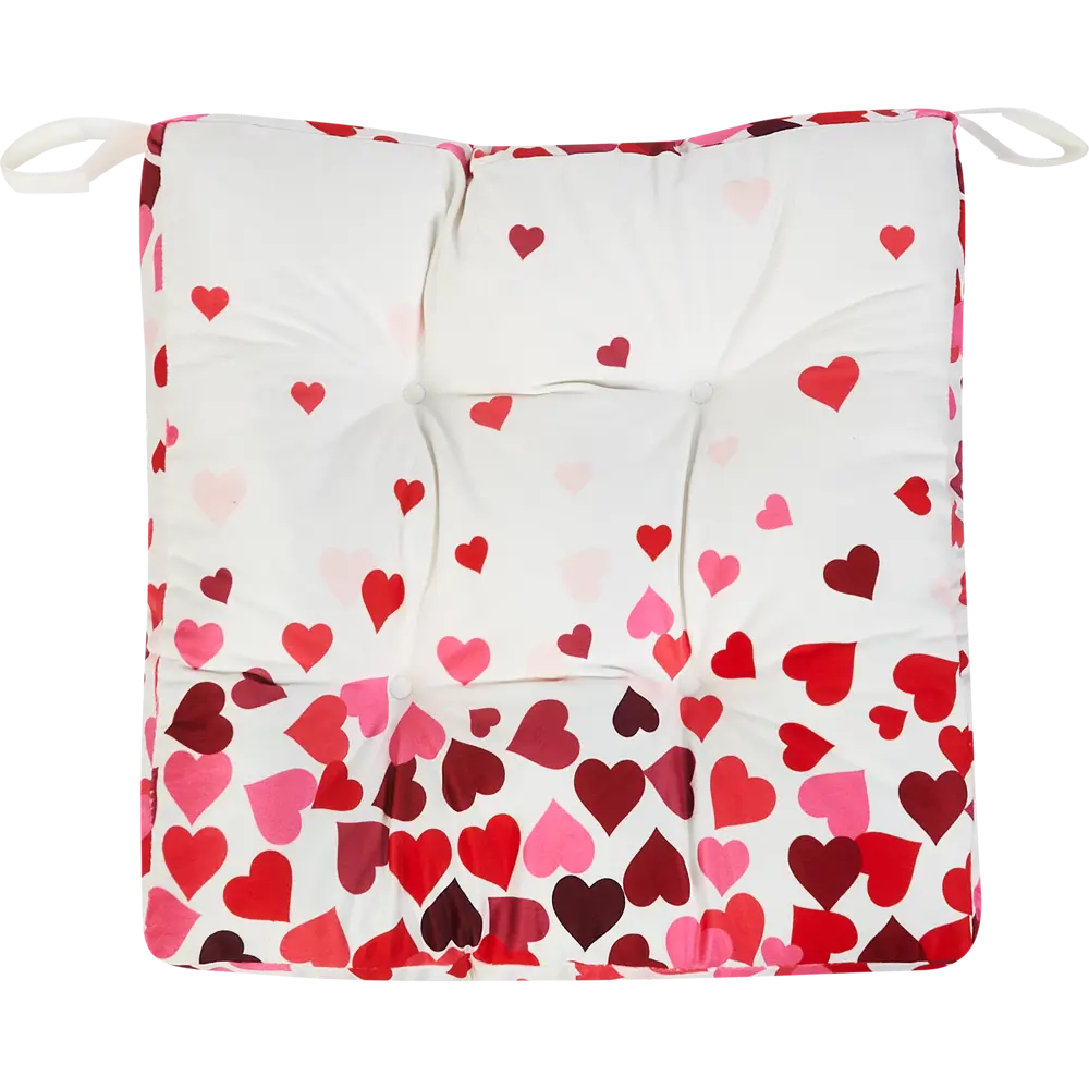 Подушка на стул Lovely 40х40 см цвет белый SEASONS STLM-2068882
