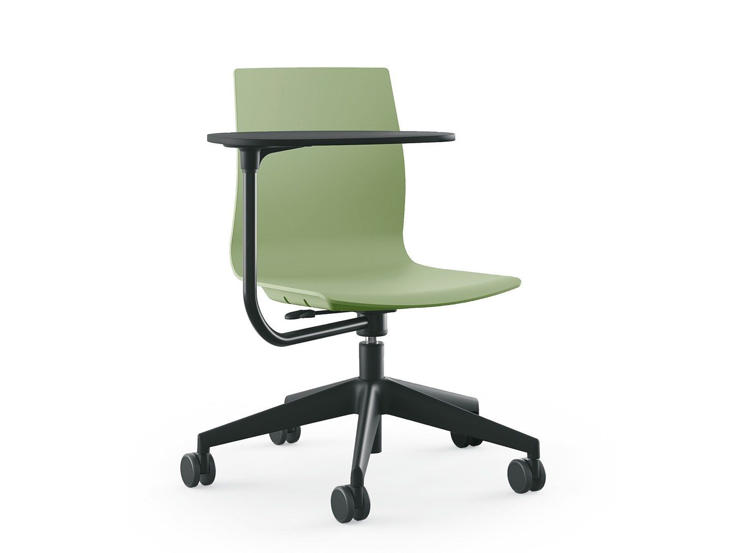 Вращающееся кресло из полипропилена с колесами Sesta Q3 PHASE.2 ARCH-00102679