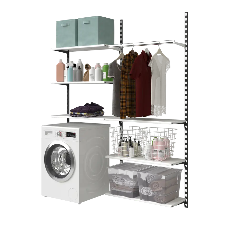 Кронштейн для штанги Spaceo цвет белый STLM-2130241 - Вид №34