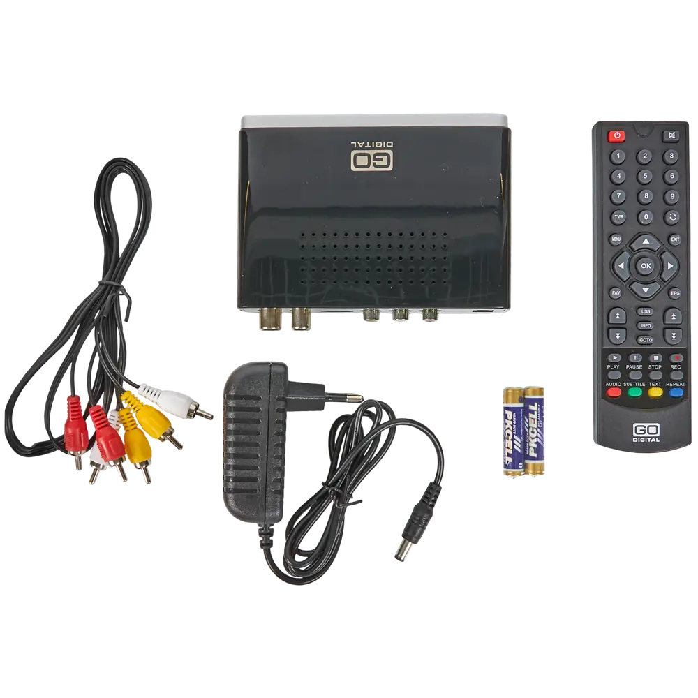 Ресивер GoDigital DVB-T2 1306, 3 входа, 4 выхода Santreyd STLM-2160390 - Вид №3