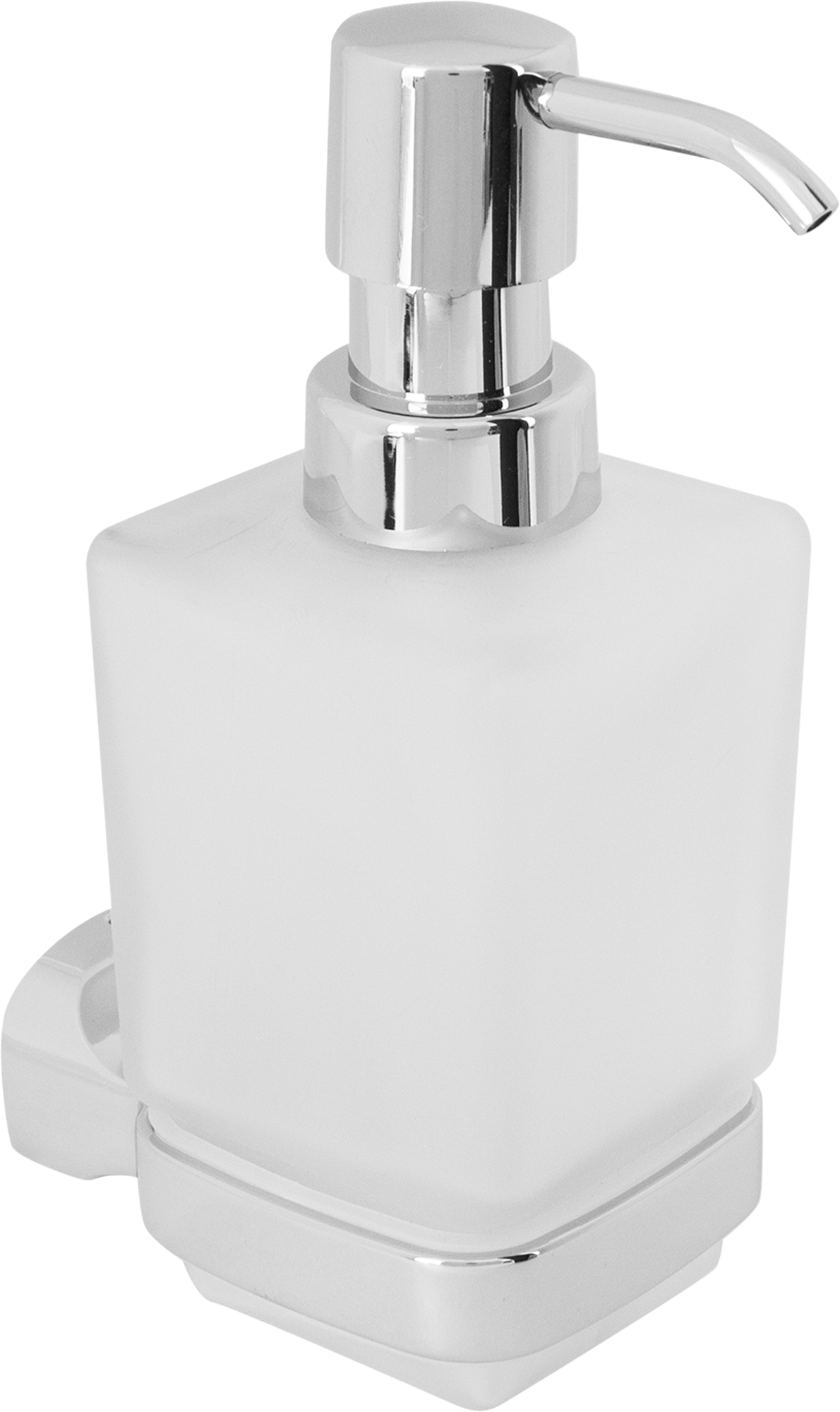82510018 Дозатор для жидкого мыла подвесной цвет прозрачный OPUS STLM-0028967 BATH PLUS