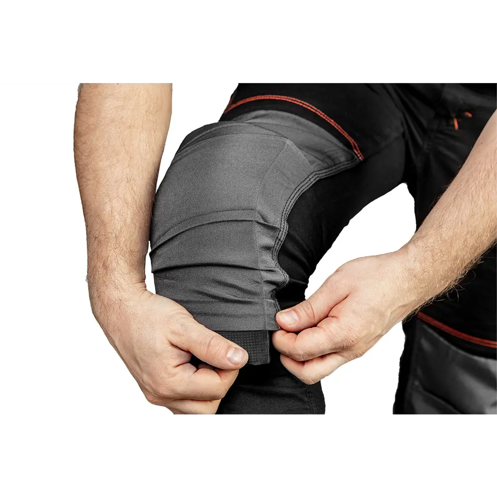 Полукомбинезон рабочий Neo Tools HD Slim черный размер XXL рост 180 STLM-2148520 - Вид №4