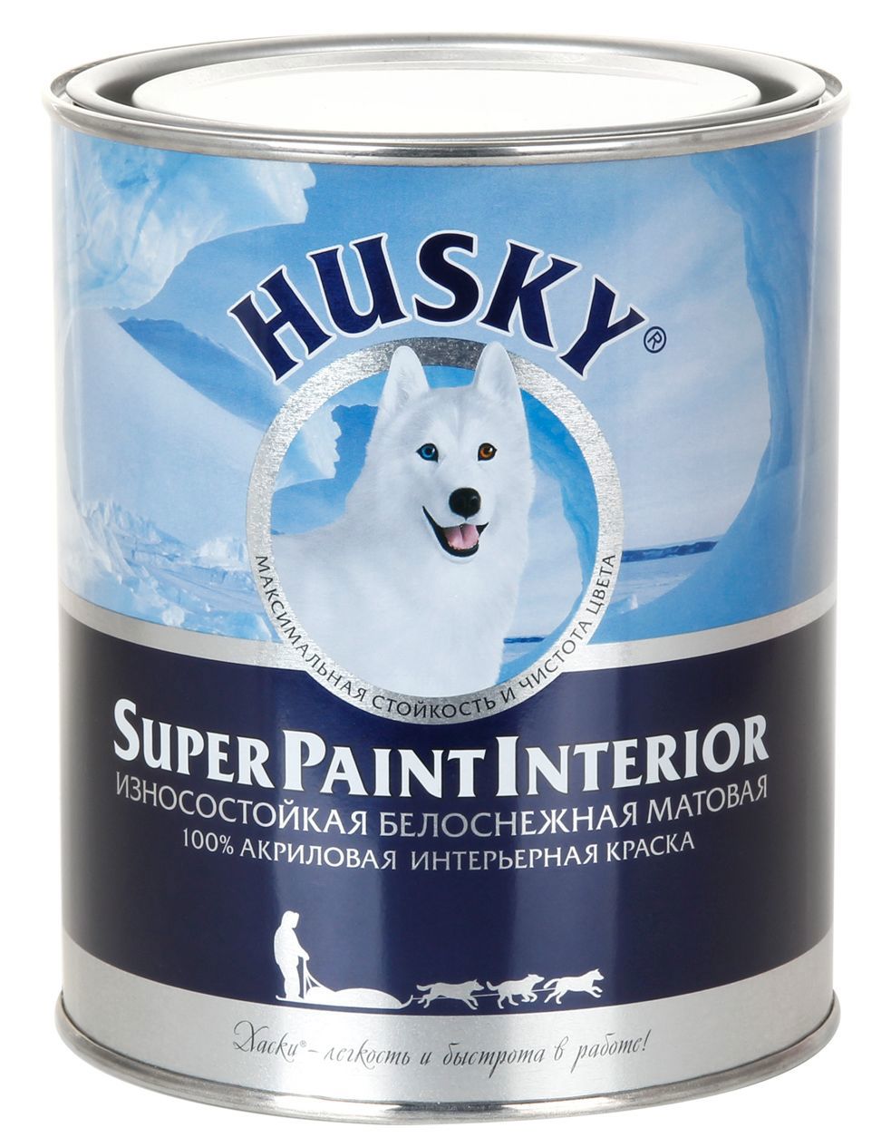 84391870 Краска интерьерная Super Paint Int цвет белый 0.9 л STLM-0049073 HUSKY