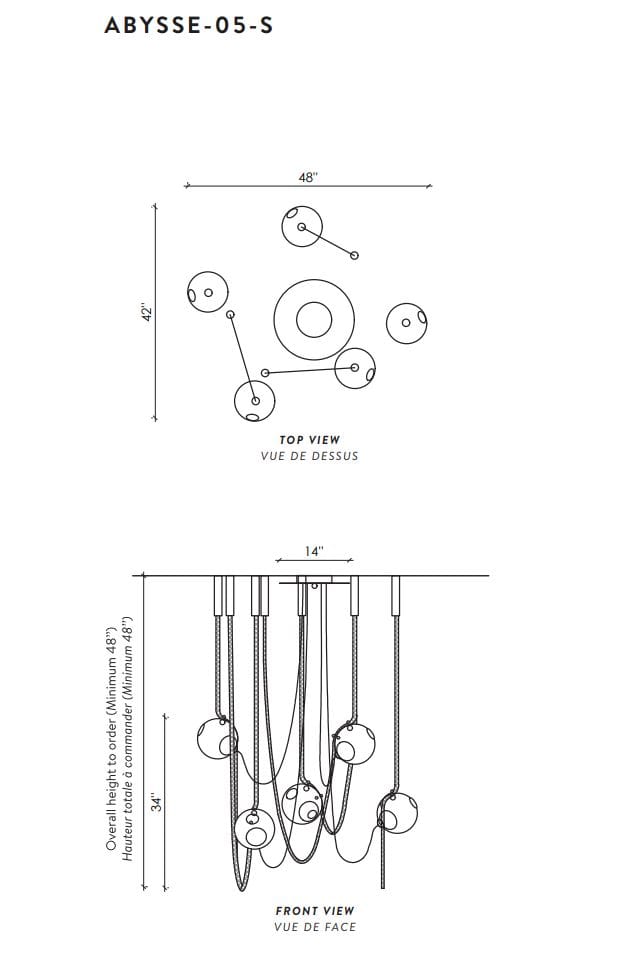 Светодиодный подвесной светильник Larose Guyon Abysse ARCH-00094953 - Вид №17