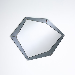 8062.APN Зеркало интерьерное Polygon Grey  Deknudt Mimic