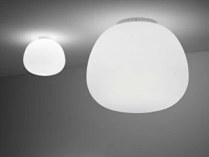 Fabbian Стеклянный потолочный светильник Lumi mochi