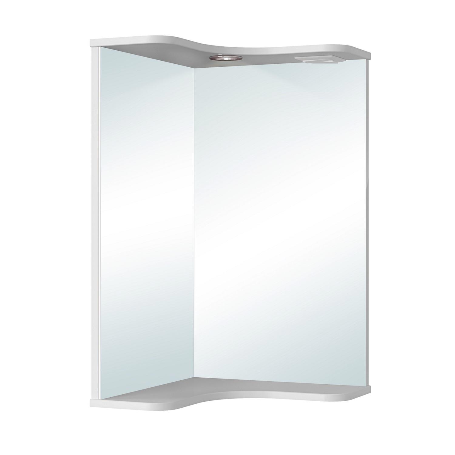 90581420 Зеркало для ванной с подсветкой 75х65 см угловое Классик STLM-0294244 RUNO