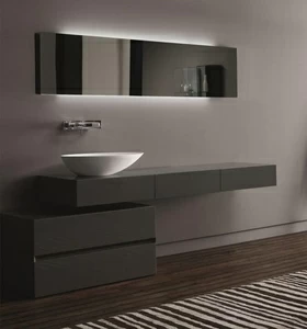 Toscoquattro Комплект мебели для ванной 04 GENESI темно-серый