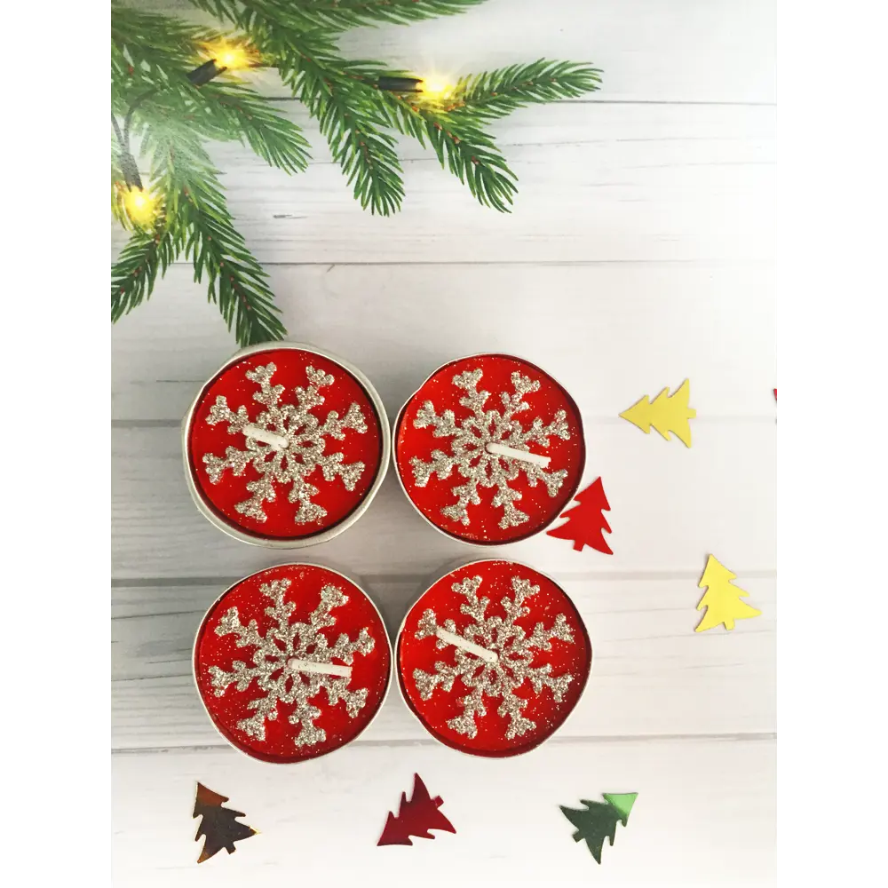 Набор свечей «Новогодние», 4.5 см, 4 шт Santreyd STLM-2023259 - Вид №13