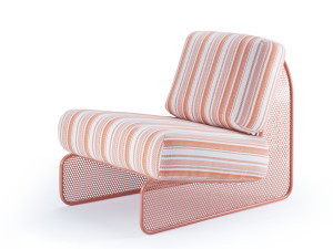 Тканевое мягкое садовое кресло