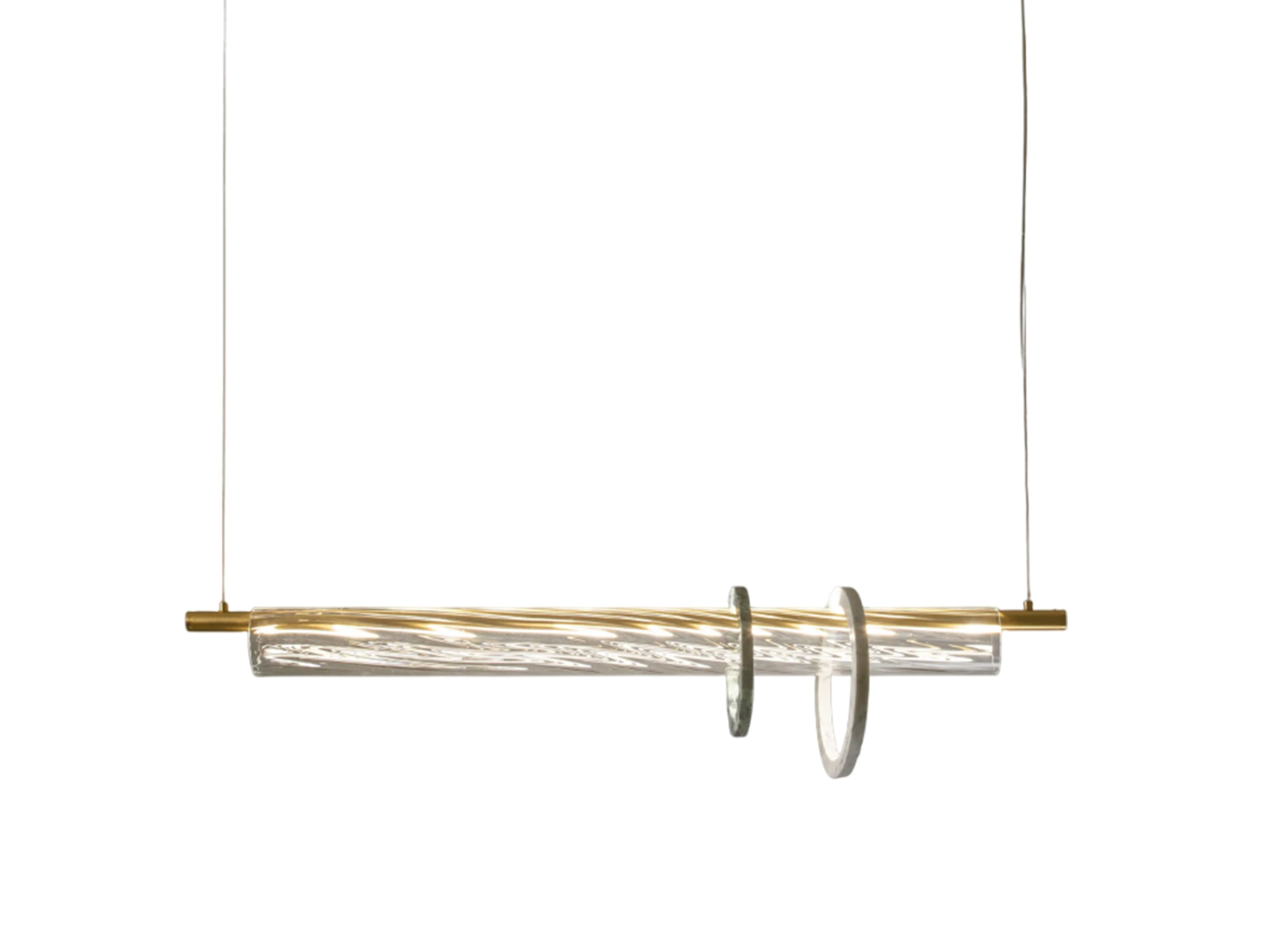 Стеклянный подвесной светильник Patrizia Volpato ORBITE ARCH-00141639 - Вид №23