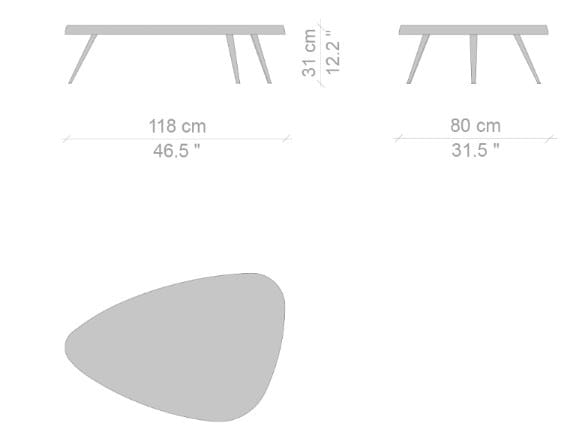 Садовый стол с многослойной столешницей CASSINA Mexique ARCH-00065166 - Вид №24