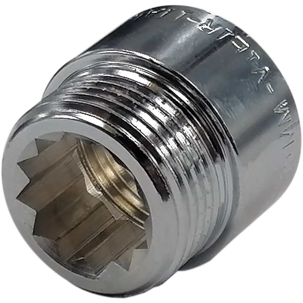 Удлинитель 3/4"x15 мм внутренняя-наружная резьба хромированная латунь Santreyd STLM-2203457