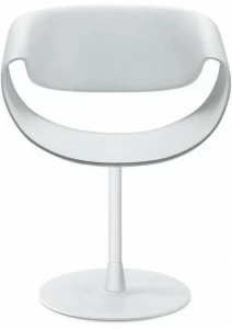 ZÜCO Вращающийся стул из пластика с круглым основанием из алюминия Little perillo Pt 012