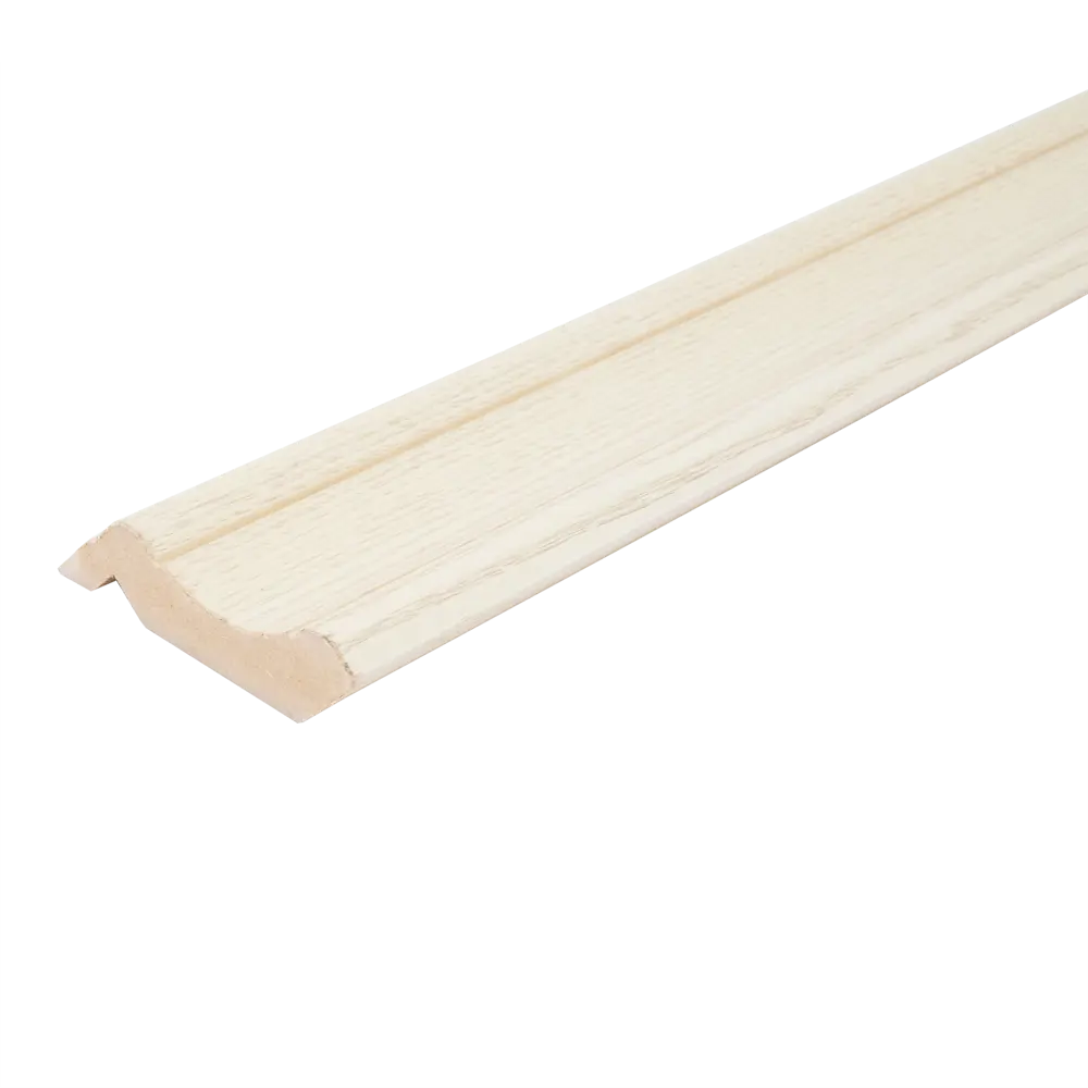 Карниз для кухонного шкафа Невель Delinia ID 220x7 см МДФ/шпон ясеня цвет кремовый STLM-2051665