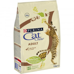 ПР0039627 Корм для кошек , с уткой, сух. 1,5 кг Cat Chow
