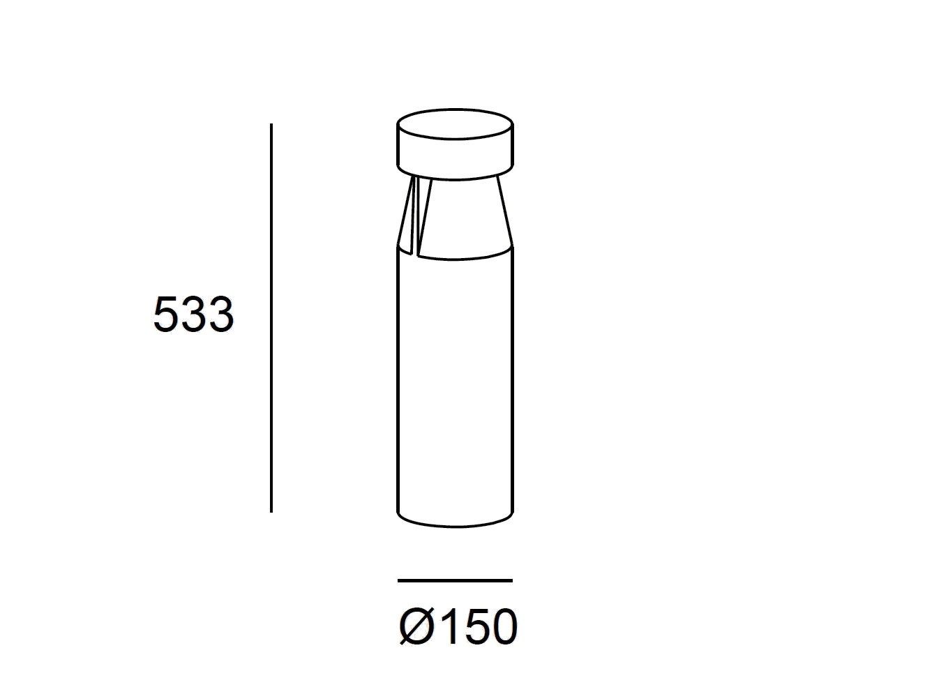Светодиодный световой столб для общественных мест LedsC4 Rek ARCH-00141862 - Вид №9