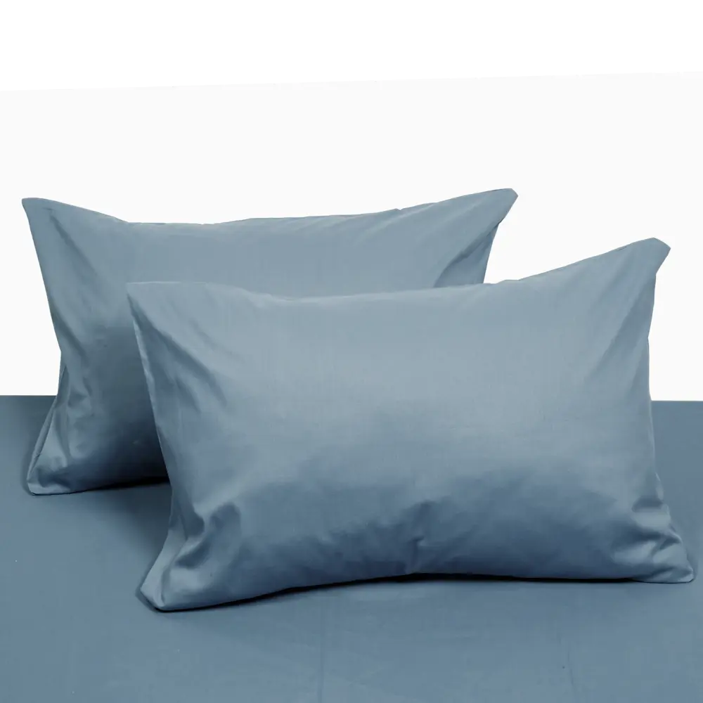 Комплект постельного белья Tex Republic 28521 двуспальный сатин серо-синий STLM-2149032 - Вид №1