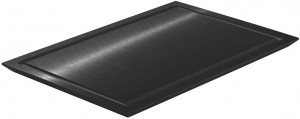 84750000-13 Разделочная доска с канавкой для стока жидкости - чёрная Dornbracht Кухонные раковины из нержавеющей стали, сатинированные