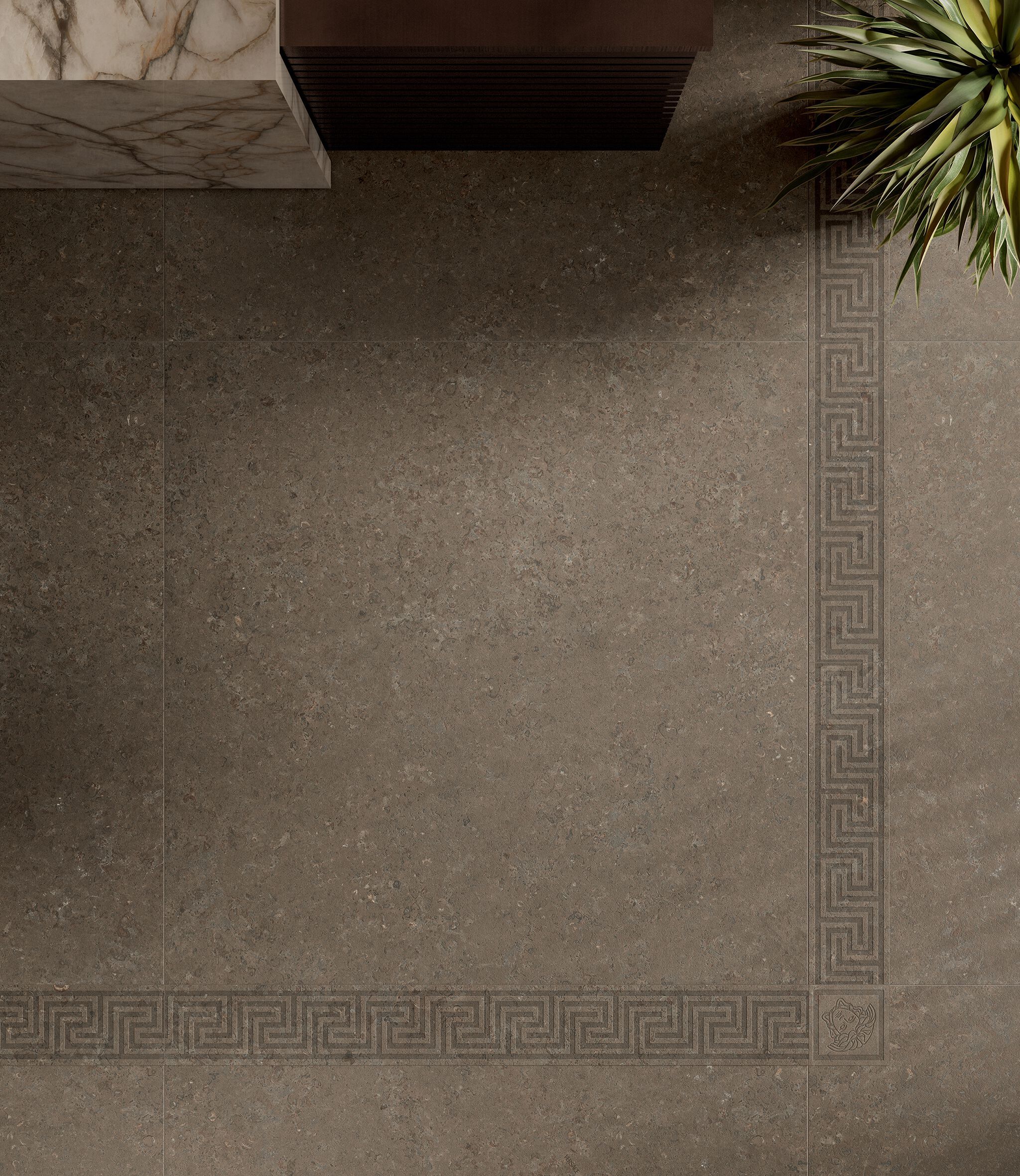 Пол / облицовка керамогранита с эффектом камня для внутреннего и наружного применения Versace Ceramics V Stone ARCH-00035330 - Вид №2