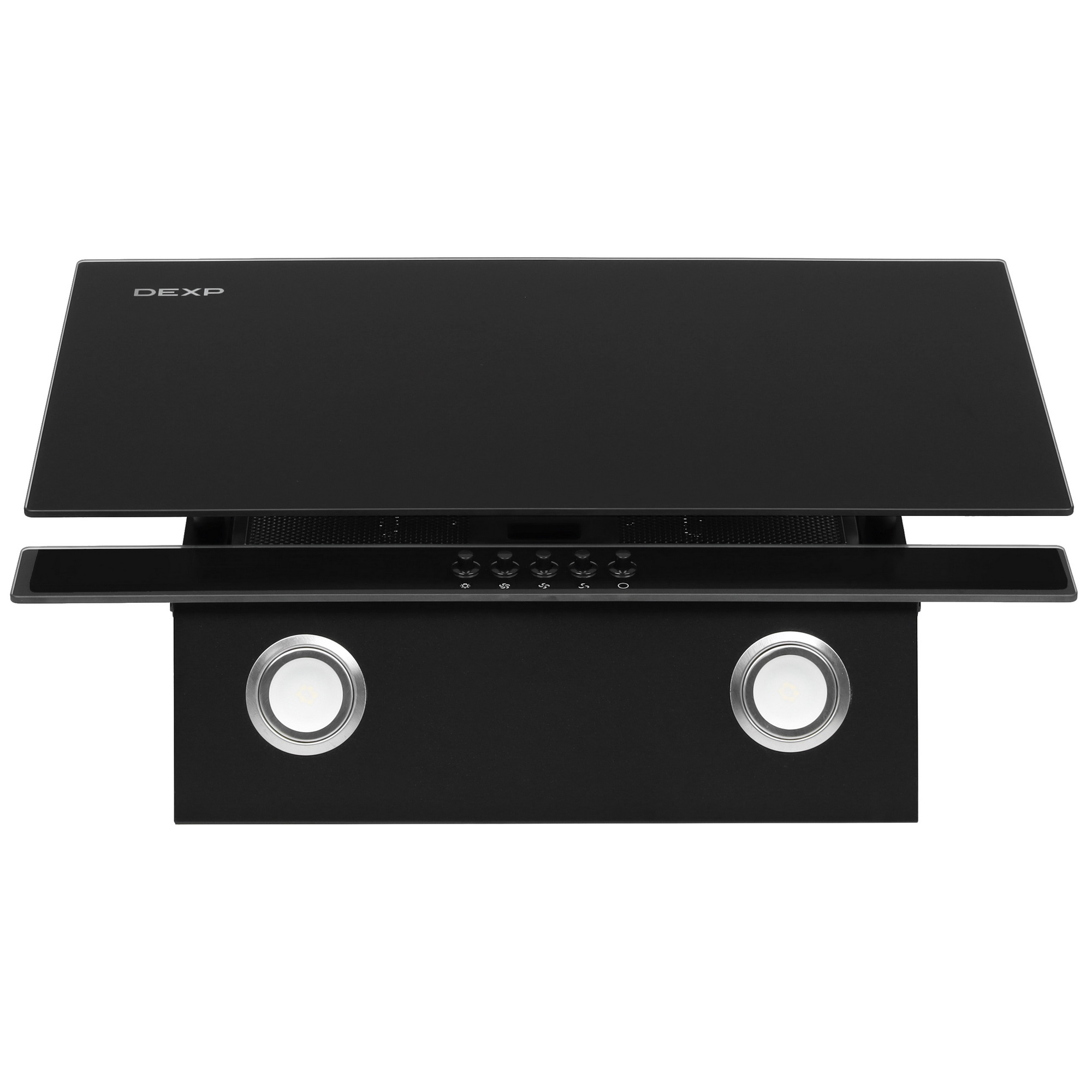 9089202 Вытяжка наклонная DEXP SC60B-700 черный/черный STDN-0045632 - Вид №6