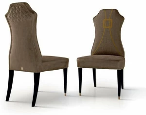 Carpanese Home Бархатный стул с высокой спинкой Contemporary 7009