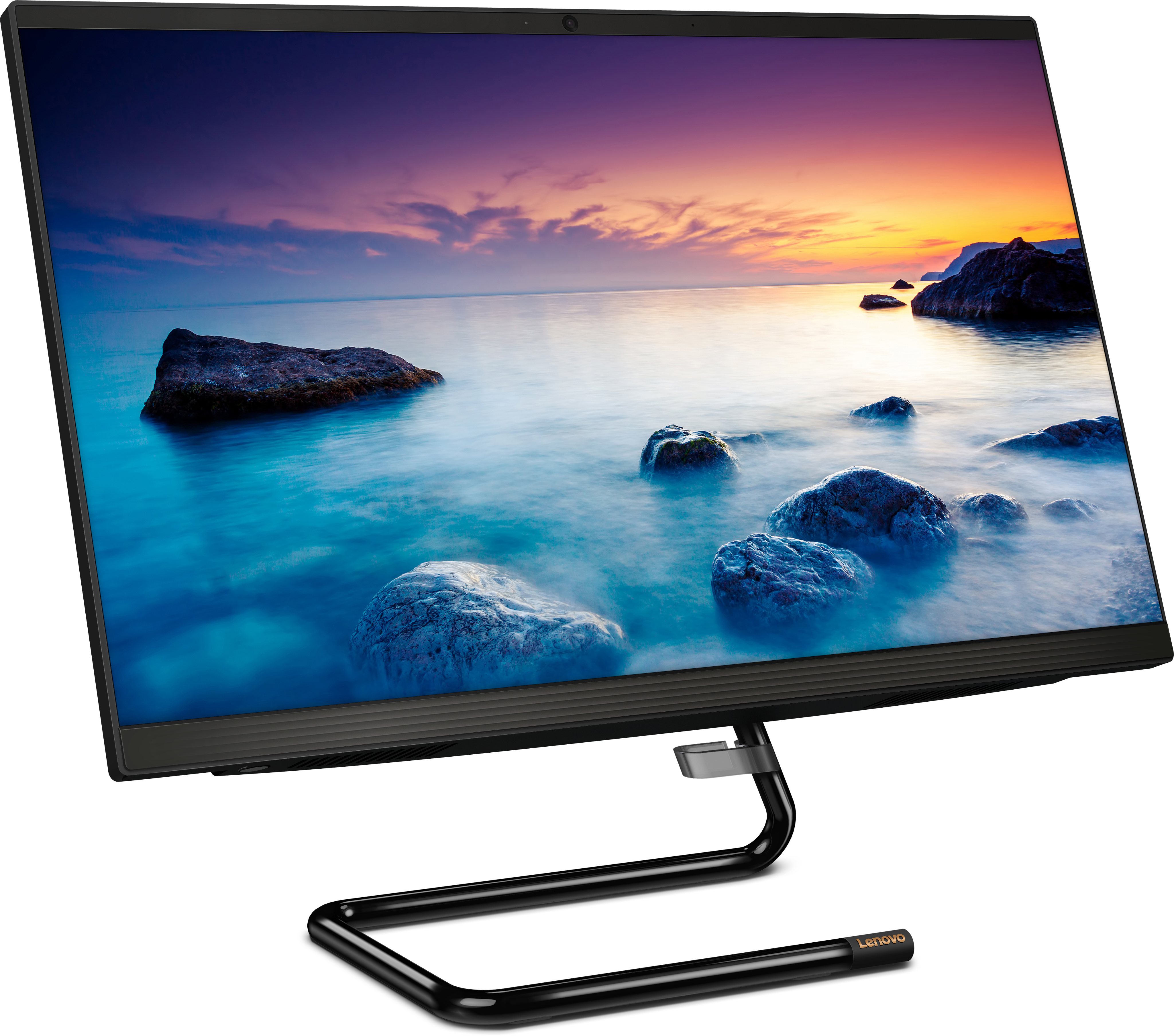 F0EW000WRK ideacentre aio 3 24are05 23.8"(1920x1080)/amd ryzen 3 4300u(2.7ghz)/4096mb/256ssdgb/dvdrw/int:amd radeon/bt/wifi/war 1y/6kg/black/dos + keyboard, mouse usb Lenovo Santreyd  - Вид №5