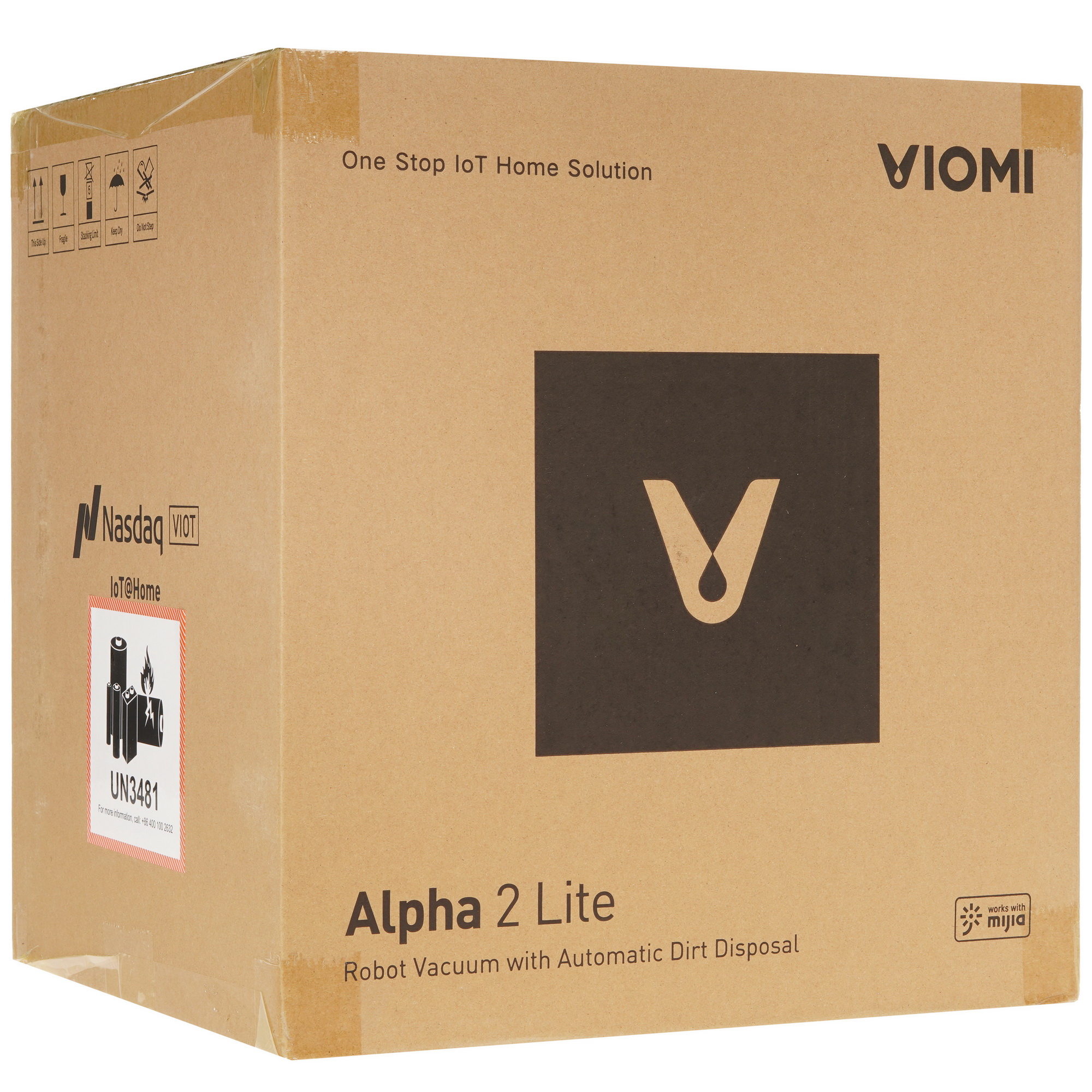 5080413 Робот-пылесос Viomi Alpha 2 Lite черный STDN-0143517 - Вид №11