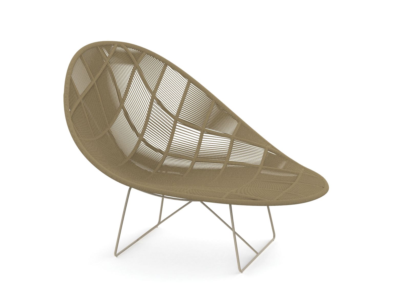 Веревочный садовый стул Talenti Панама ARCH-00086432 - Вид №2