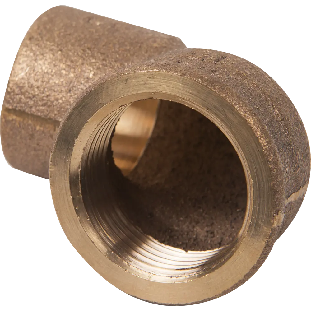 Угол 90° Viega 22х3/4" внутренняя резьба, медь 107581 STLM-2155949 - Вид №1