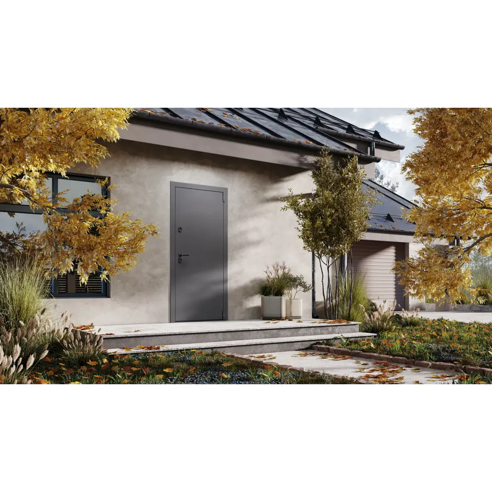 Входная дверь металлическая Антарктик 88x205 см правая бетон TOREX STLM-2048445 - Вид №12