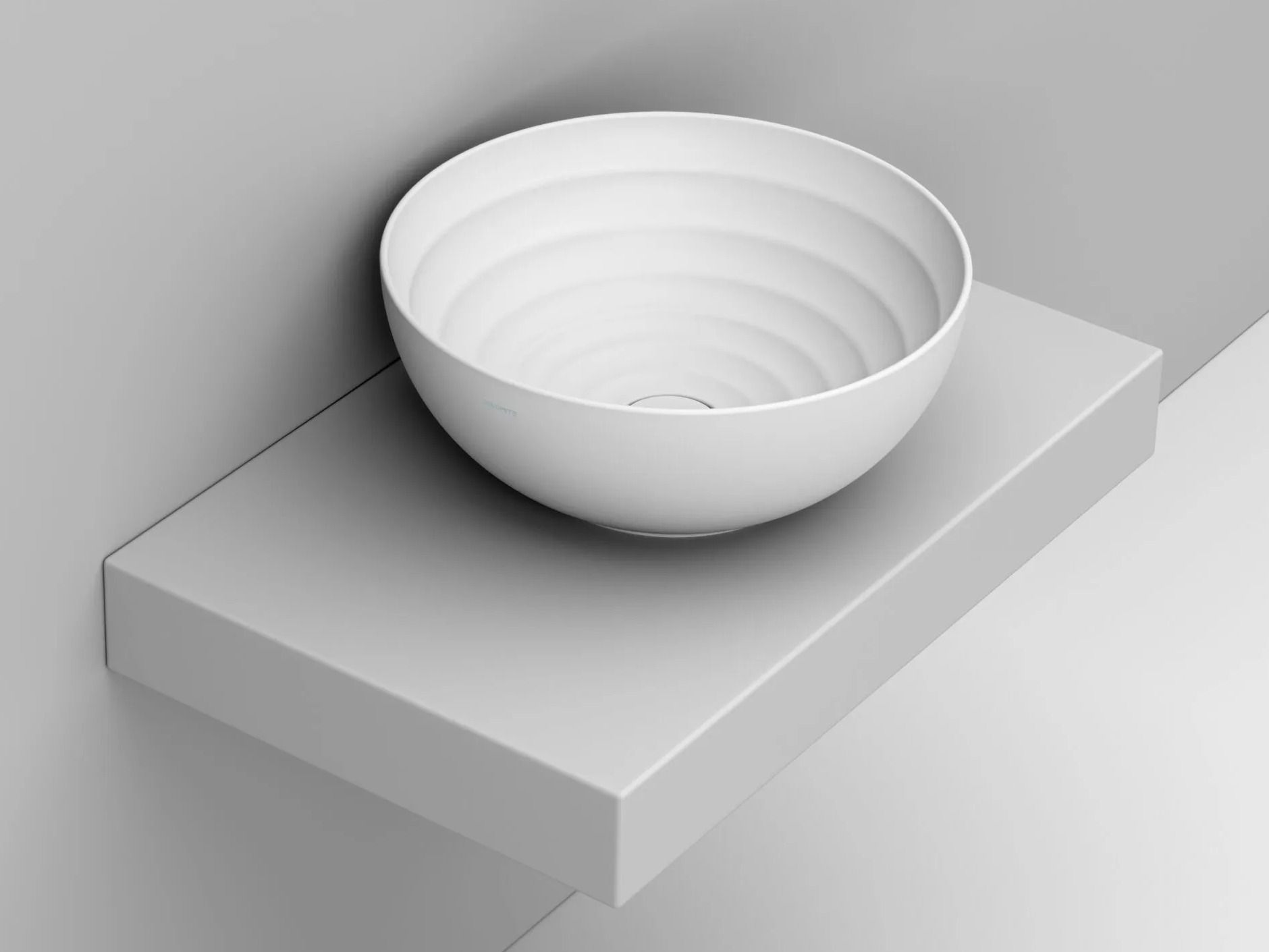 Керамическая столешница с одной круглой раковиной Ceramica Dolomite MOVE ARCH-00044647 - Вид №1