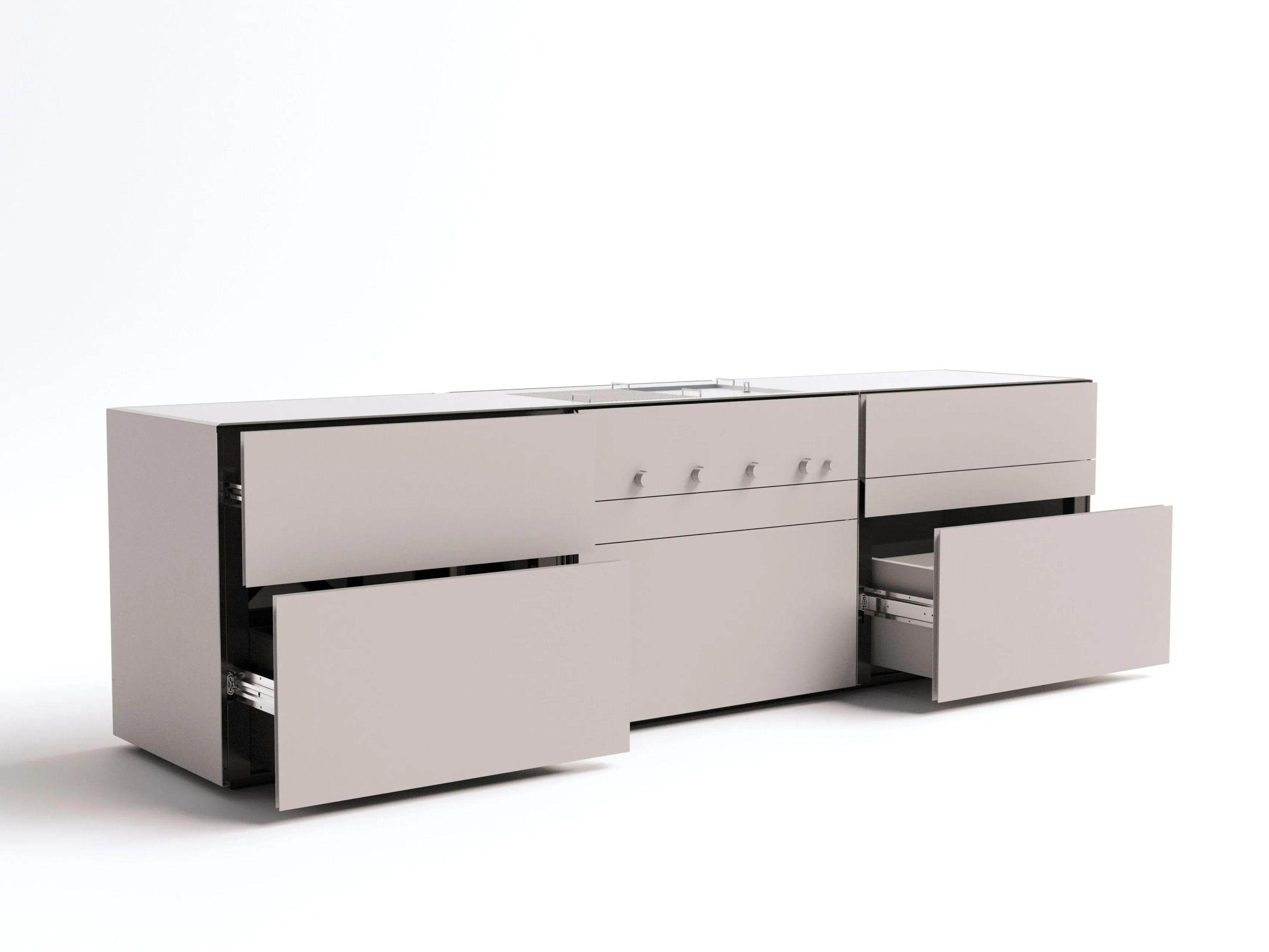 Модульная наружная кухонная система Steininger Rock Air ARCH-00113852 - Вид №3