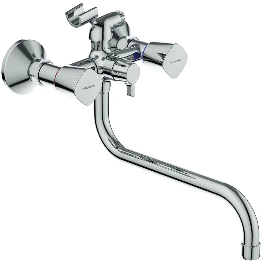 Смеситель для ванны универсальный Ideal Standard Vidima Modern двухвентильный цвет хром STLM-2067268