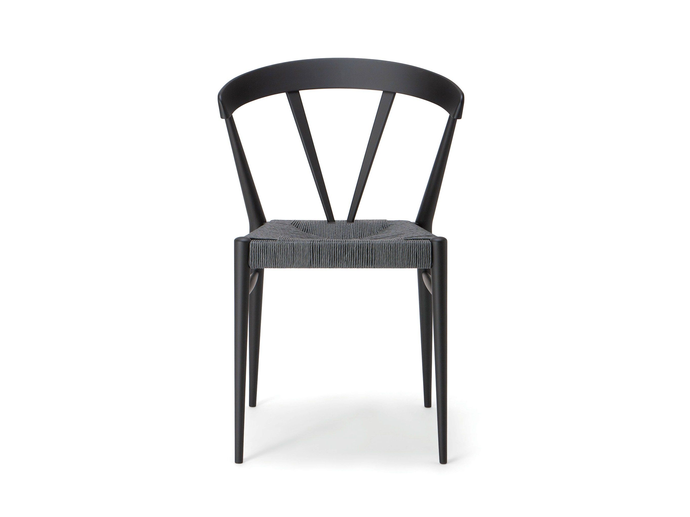 Штабелируемый стул из ясеня Cizeta имбирь ARCH-00126589 - Вид №1