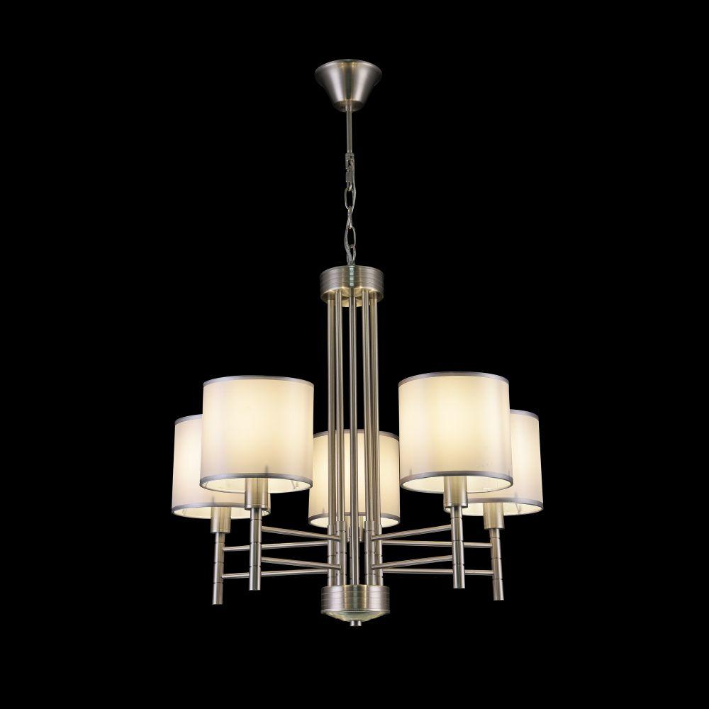 Подвесная люстра Freya Lika FR5674PL-05N FREYA ДИЗАЙНЕРСКИЕ, LIKA 220539 Серый  - Вид №1