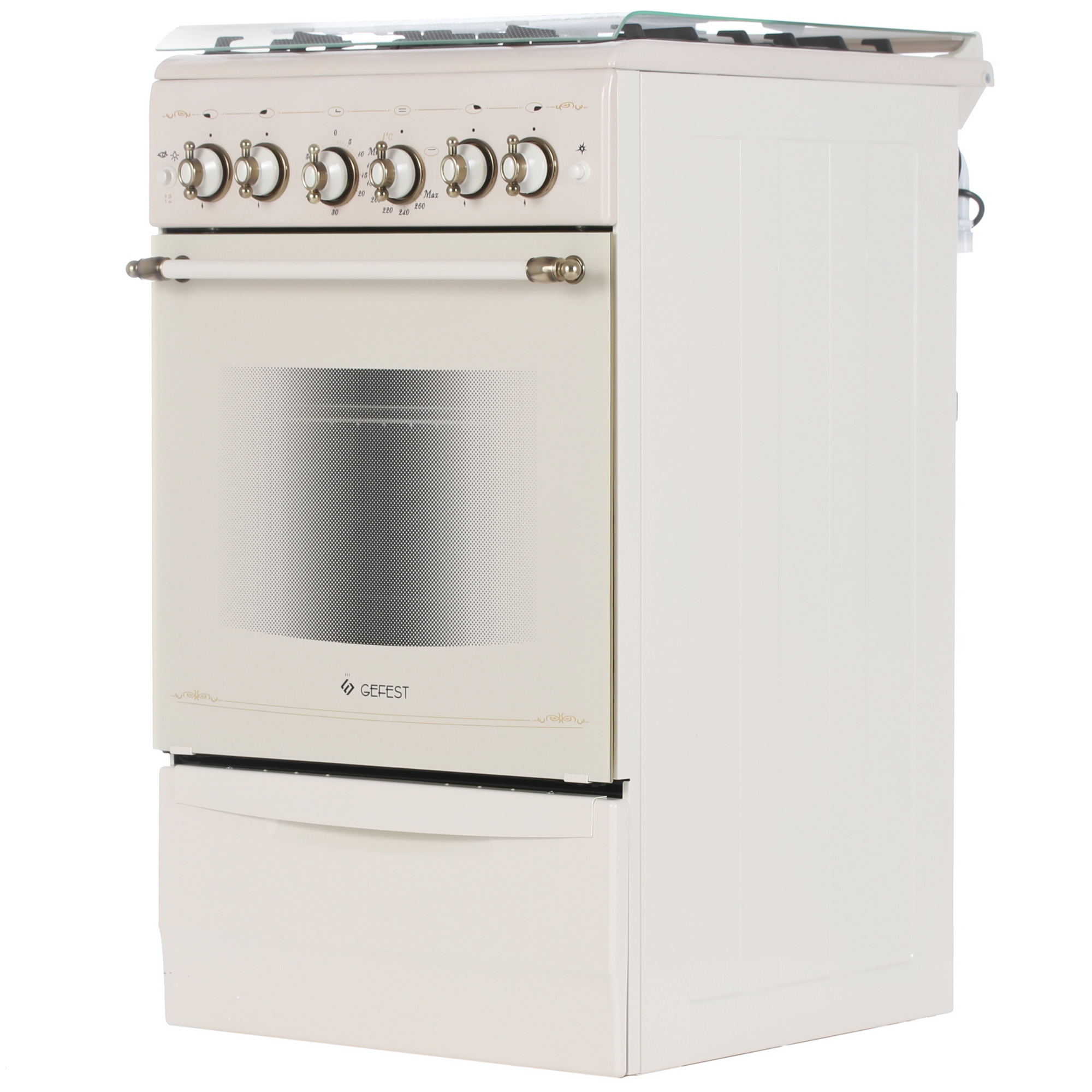 1182136 Газовая плита Gefest ПГ 5100-02 0182 бежевый STDN-0014545 - Вид №2