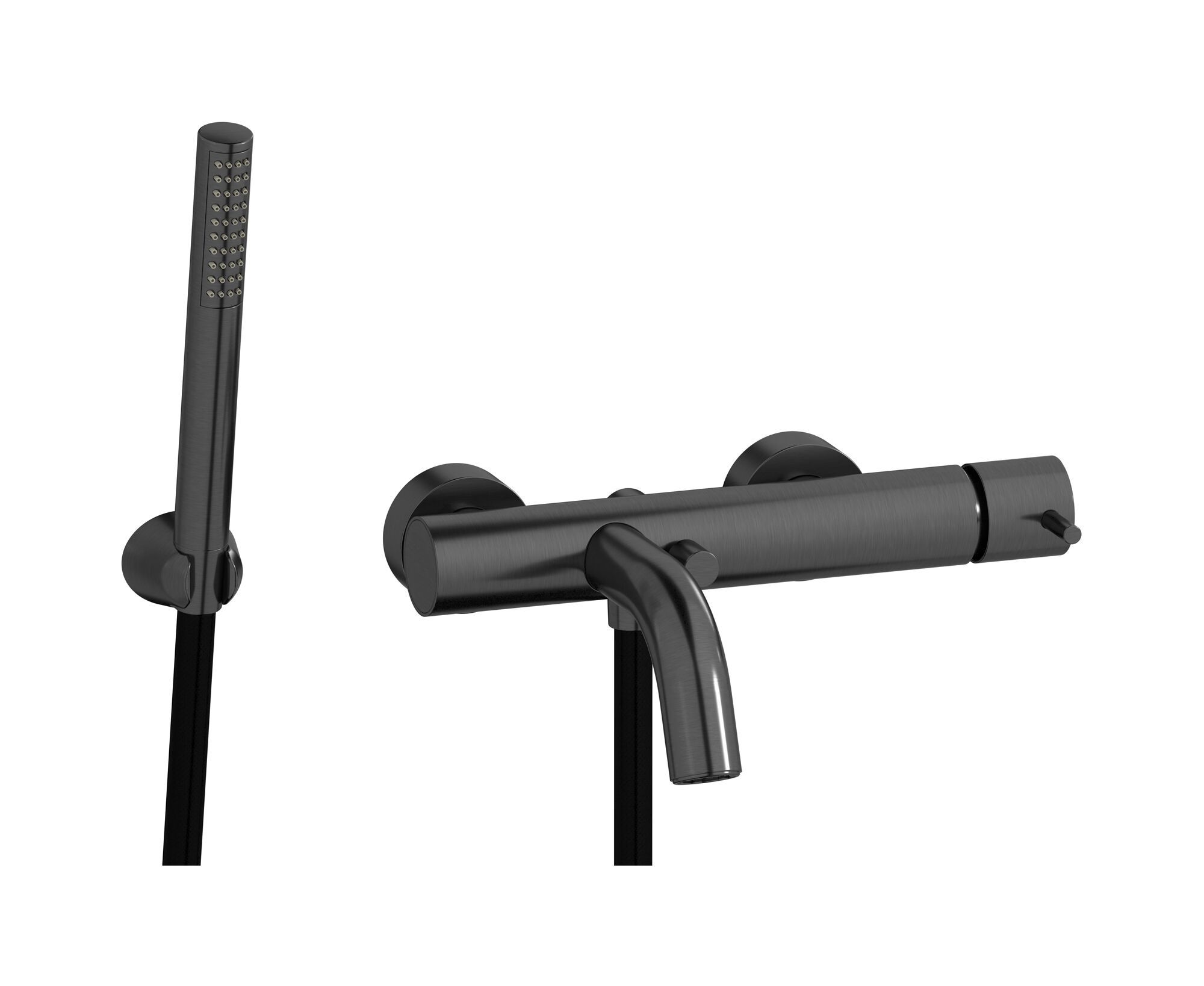 Настенный смеситель для ванны с ручным душем IB Милан Турин ARCH-00014917 - Вид №2